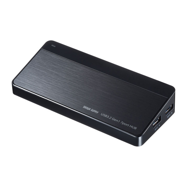【USB-3H706BK】サンワサプライ　USB3.2Gen1 7ポートハブ
