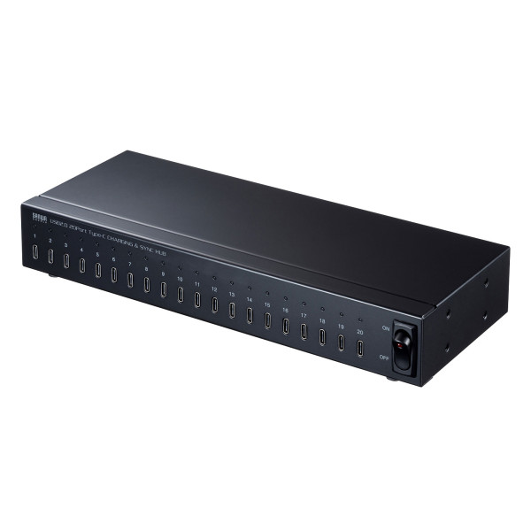 【USB-2THCS20】サンワサプライ　USB2.0 Type-C 20ポートハブ