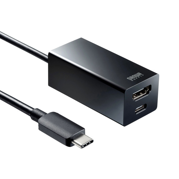 【USB-3TCH34BK】サンワサプライ　USB Type-Cハブ付き HDMI変換アダプタ