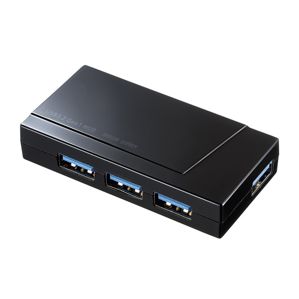 【USB-3H417BKN】サンワサプライ　USB3.2 Gen1 4ポートハブ（4ポート・バスパワー）