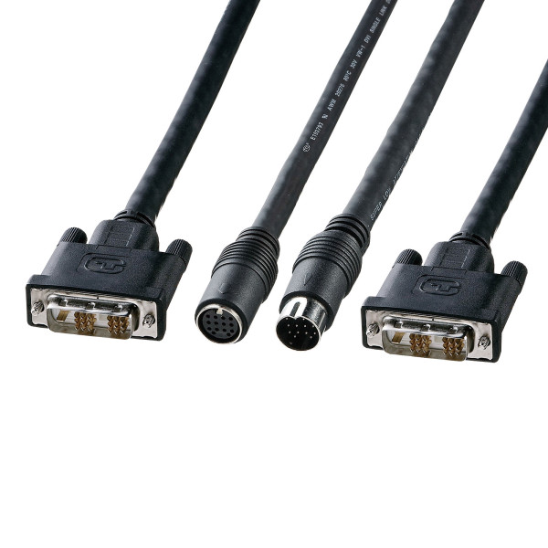 【KC-DVI-K100】サンワサプライ　DVI工事配線ケーブル（シングルリンク）