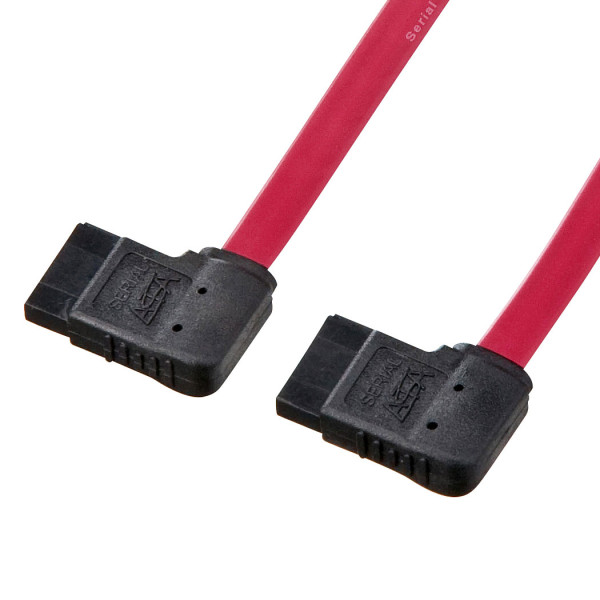 【TK-SATA3-03MM】サンワサプライ　右右L型シリアルATA3ケーブル