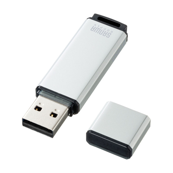 【UFD-2AT8GSV】サンワサプライ　USB2.0　メモリ