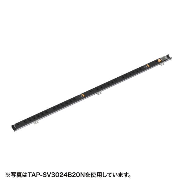 【TAP-SV3018B20N】サンワサプライ　19インチサーバーラック用コンセント(30A)