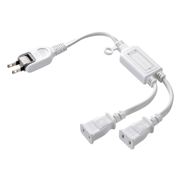 【TAP-EX2WN】サンワサプライ　ACアダプタ専用電源延長コード