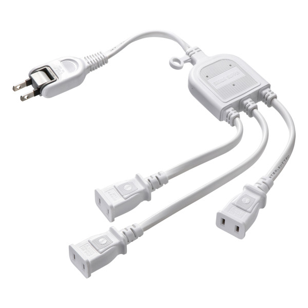 【TAP-EX3WN】サンワサプライ　ACアダプタ専用電源延長コード