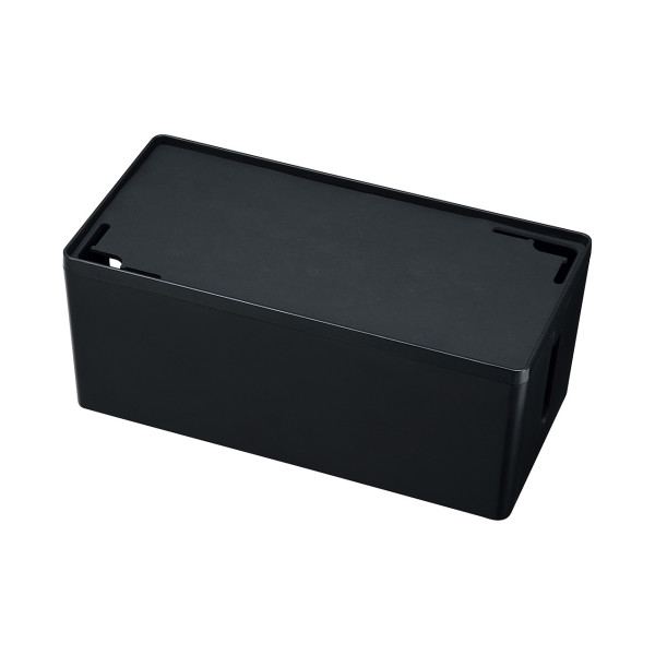 【CB-BOXP2BKN2】サンワサプライ　ケーブル&タップ収納ボックス