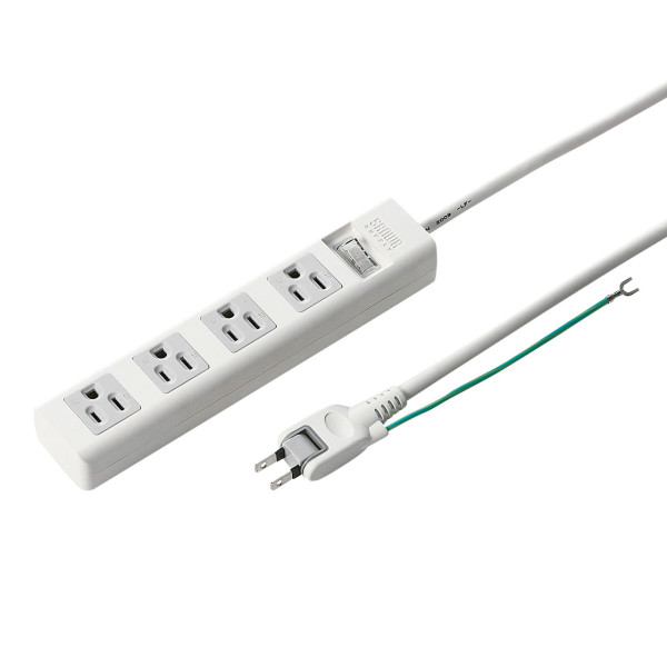 【TAP-N3450SWN】サンワサプライ　電源タップ