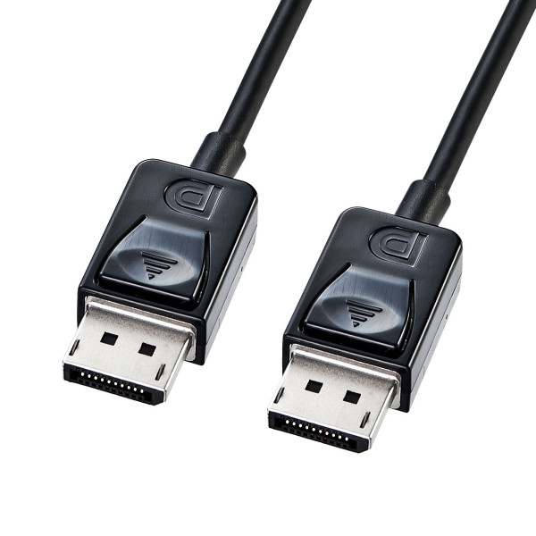 【KC-DP2K】サンワサプライ　DisplayPortケーブル2m