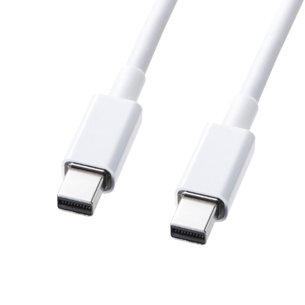 【KC-DPMM1W】サンワサプライ　ミニDisplayPortケーブル1m