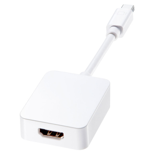 【AD-MDPHD008】サンワサプライ　4K対応MiniDisplayPort-HDMI変換アダプタ