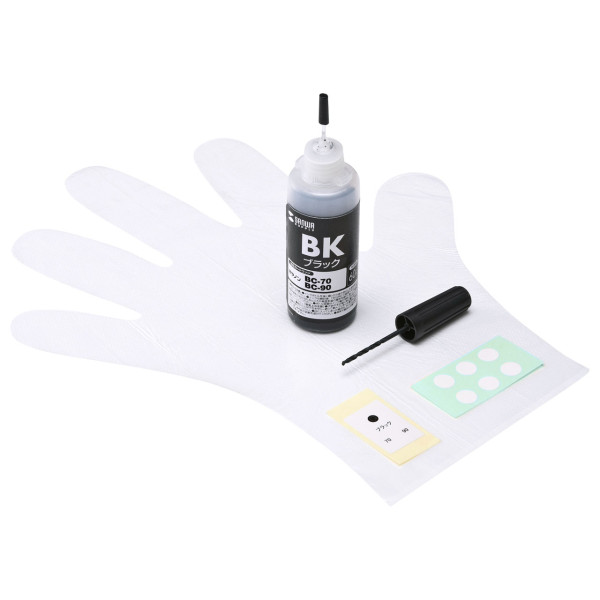 【INK-C310B60S】サンワサプライ　詰め替えインクBC-310用