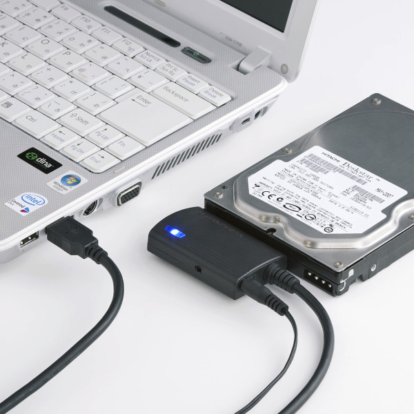 【USB-CVIDE3】サンワサプライ　SATA-USB3.0変換ケーブル