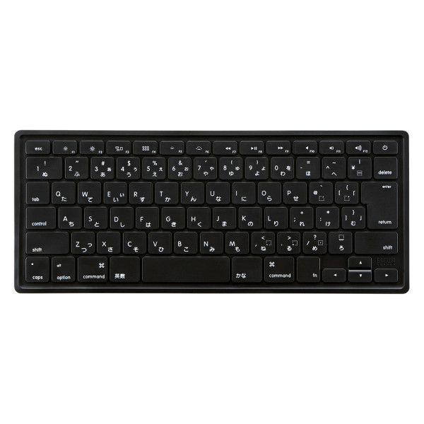 【FA-MAC6BK】サンワサプライ　ノート用シリコンキーボードカバー