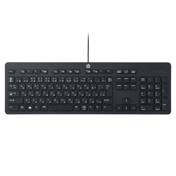 【FA-HP6N】サンワサプライ　hp日本語版スタンダードスリムキーボード用シリコンキーボードカバー