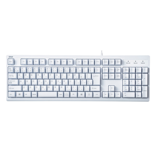 【FA-TSKB109UP】サンワサプライ　キーボードカバー（SKB-109U/P・BS6シリーズ用）