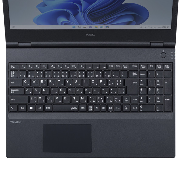 【FA-SNXV52W】サンワサプライ　NEC VersaPro/J E/C世代 (テンキーあり)用キーボードカバー
