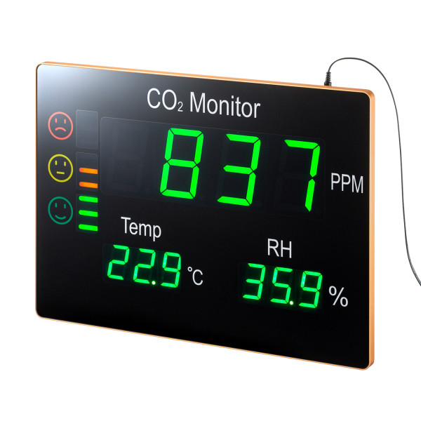 【CHE-C2】サンワサプライ　CO2二酸化炭素パネルモニター
