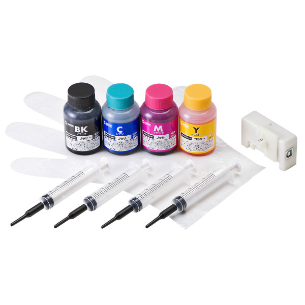 【INK-LC213BS60R】サンワサプライ　詰め替えインクLC211・LC213・215・217対応
