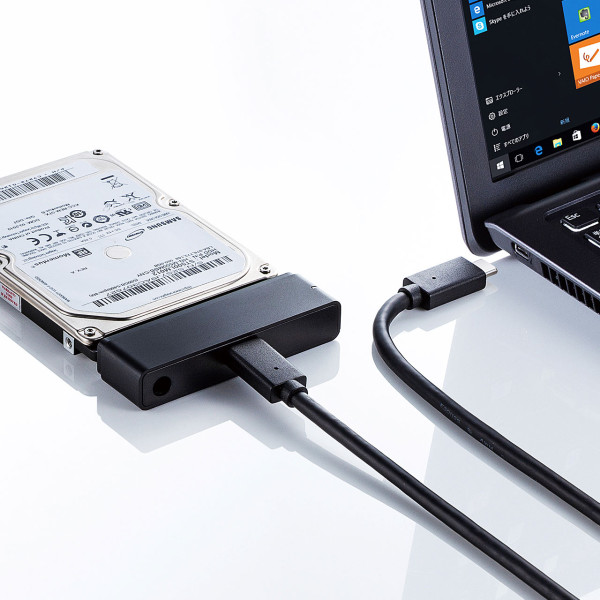 【USB-CVIDE7】サンワサプライ　SATA-USB3.1 Gen2変換ケーブル