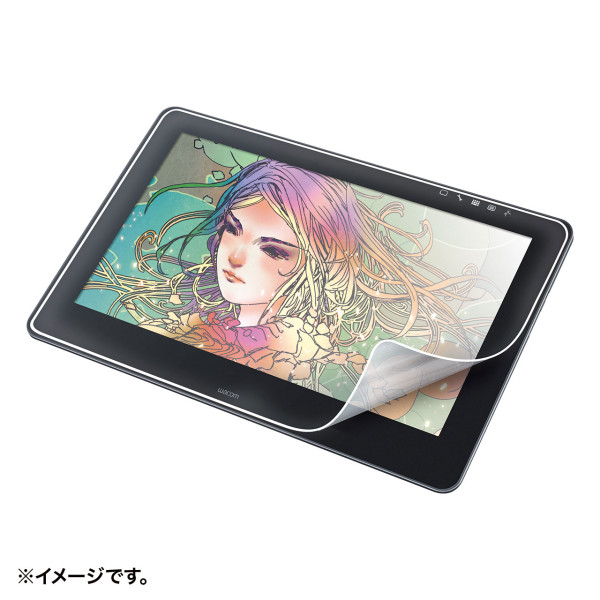 【LCD-WCP16P】サンワサプライ　Wacom ペンタブレット Cintiq Pro 16用ペーパーライク反射防止フィルム