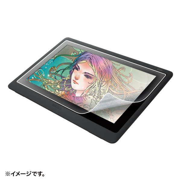 【LCD-WC16P】サンワサプライ　Wacom ペンタブレット Cintiq 16用ペーパーライク反射防止フィルム