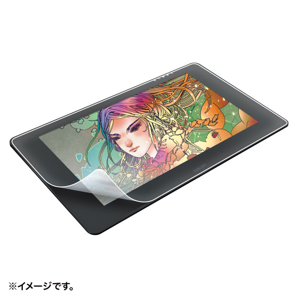 【LCD-WCP24P】サンワサプライ　Wacom ペンタブレット Cintiq Pro 24用ペーパーライク反射防止フィルム