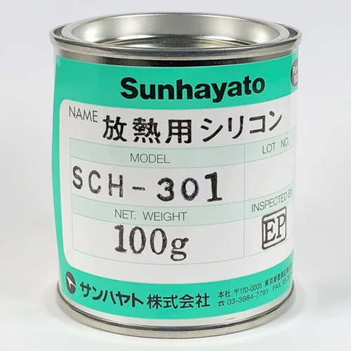 【SCH-301】サンハヤト 耐熱放熱用シリコーン（100g）