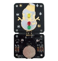 【ESK-01】サンハヤト ハンダ付け電子工作キット（雪だるま）