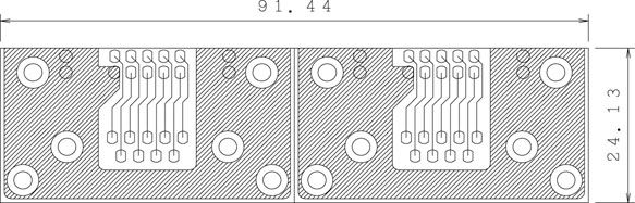 【CK-10】サンハヤト D-subコネクタ変換用基板（9ピン用）