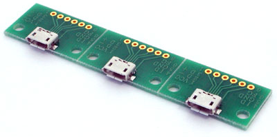 【CK-37】サンハヤト USB用変換基板（Micro-USB　ABタイプ）