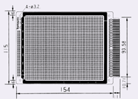 【CPU-110A-DOT】サンハヤト ユニバーサル基板・基板用機材
