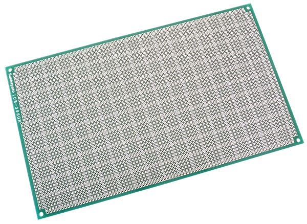 【ICB-398GR】サンハヤト フルレジストユニバーサル基板（緑色）