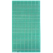 【UB-THN01】サンハヤト 薄型ユニバーサル基板（ガラスエポキシ片面／95×190×0.4t）