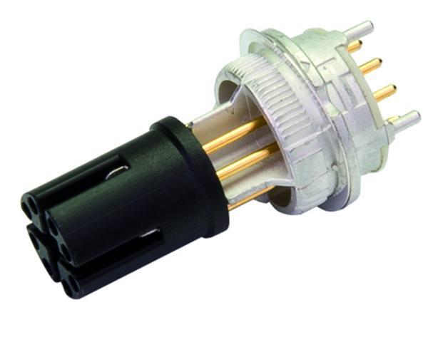 【J80220A0120】日本テレガートナー M12x1 X-coded Bulkhead Socket back mounting without housing