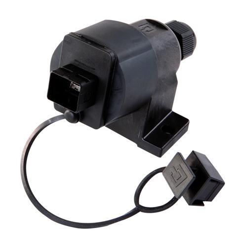 【J80023A0011】日本テレガートナー STX ﾏｳﾝﾃｨﾝｸﾞｱｳﾄﾚｯﾄ RJ45-JACK(B) Cat.6(A)