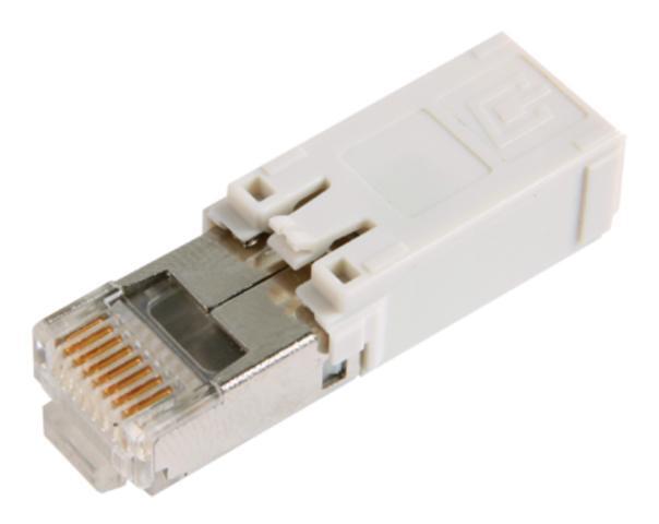【J80026A0002】日本テレガートナー STX plug insert RJ45 AWG24-27 Cat.6A