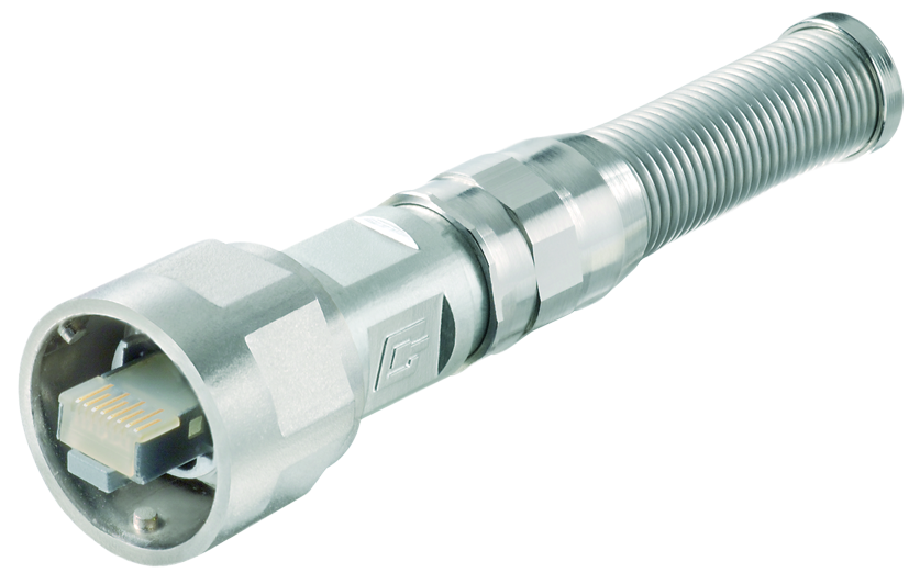 【J80026A0006】日本テレガートナー STX V1 plug set RJ45 AWG24-27 Cat.6A (ISO/IEC) M BP