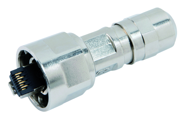 【J80026A0007】日本テレガートナー STX V1 field plug set RJ45 AWG22-26 Cat.6 Class EA M