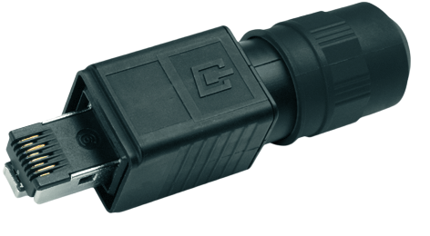 【J80026A0015】日本テレガートナー STX V4 RJ45PLUGｾｯﾄ Cat.6 (AWG22-26)WO/BP
