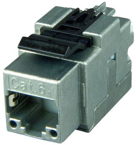 【J00029K0036】日本テレガートナー AMJ Module-K RJ45 shielded Jack Cat.6A