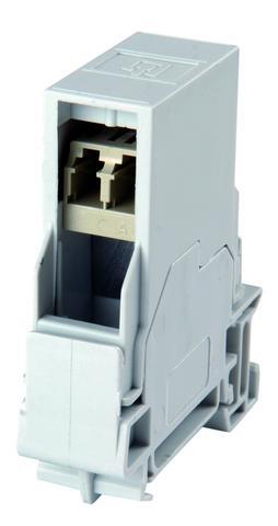 【H82000A0019】日本テレガートナー STX mounting rail outlet LC-D adaptor SM