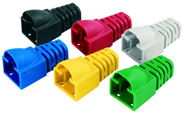 【B00080B0089】日本テレガートナー Cable boot for MP8 6.3 red