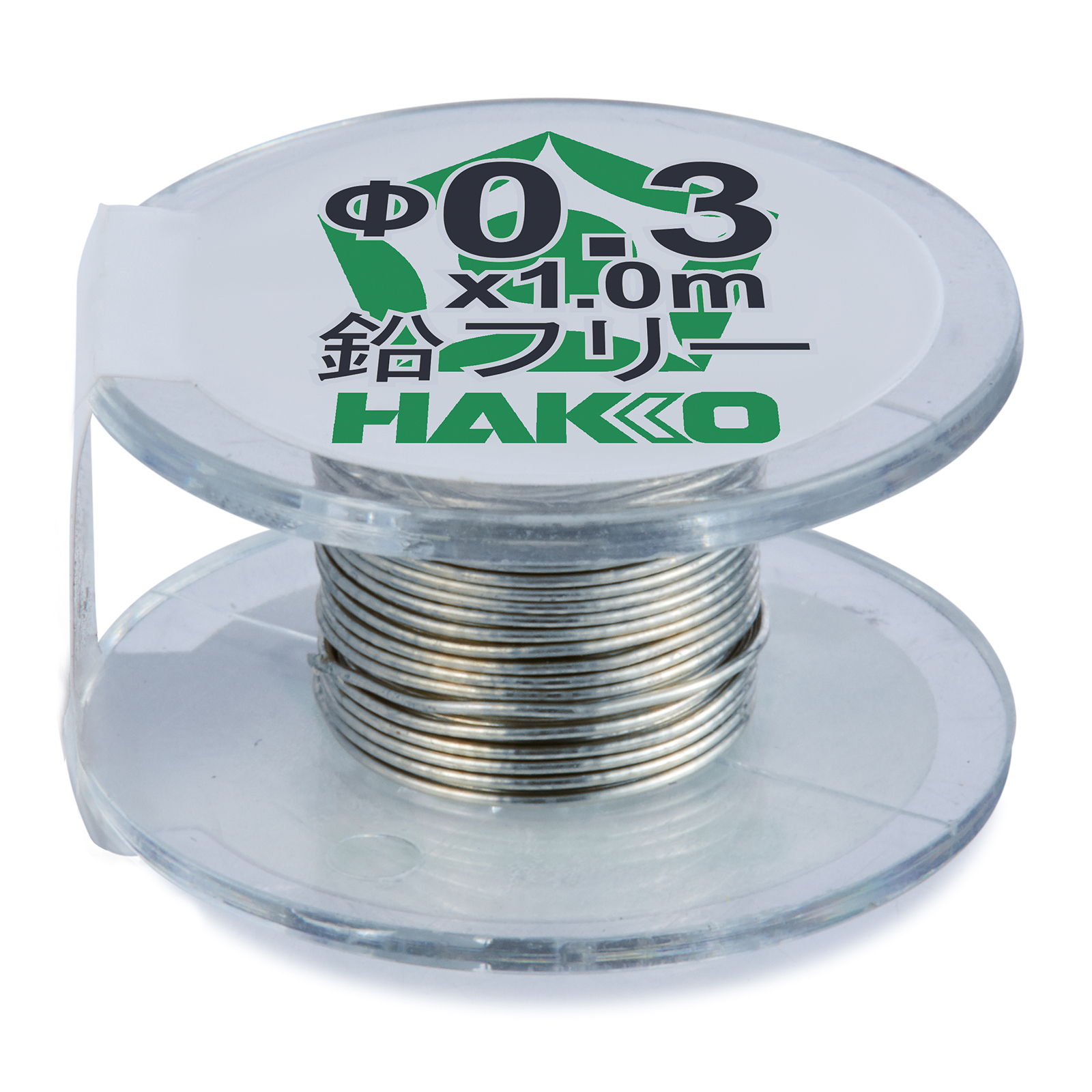 【FS521-08101】白光 はんだ ヘクスゾール 鉛フリー Sn-3.0Ag-0.5Cu Φ0.8mm 1m