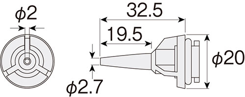 【H-959-1】ホーザン ハンダ吸取機材