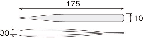 【P-86-175】ホーザン ピンセット・チッププローブ