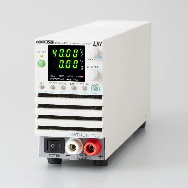 【PWR401L】菊水電子工業　コンパクト・ワイドレンジ直流安定化電源