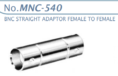 【MNC-540】マル信無線電機 BNC中継アダプタ　BNC-A-JJ