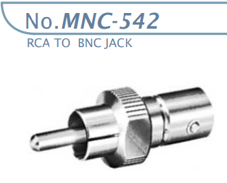 【MNC-542】マル信無線電機 高周波変換アダプタ BNCJ-RCAP