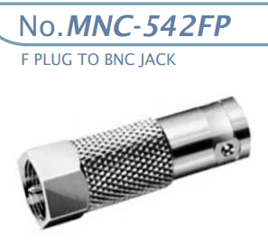 【MNC-542FP】マル信無線電機 高周波変換アダプタ BNCJ-FP